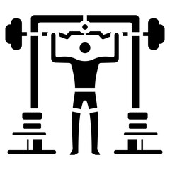 Lat Pulldown Vector Icon