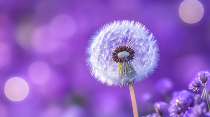 A close-up of the delicate seeds on top, symbolizing hope and new beginnings
