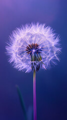 A close-up of the delicate seeds on top, symbolizing hope and new beginnings
