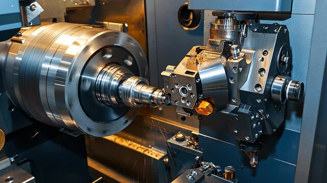 High-Precision CNC Lathe Machining Process