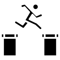 Race Debris Vector Icon