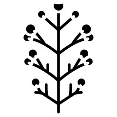 Garlic Mustard Vector Icon