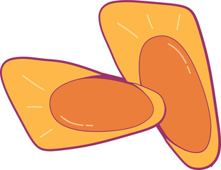 Shell Food Illustration 