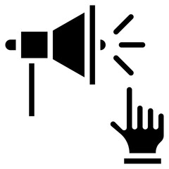 Call to Action Vector Icon