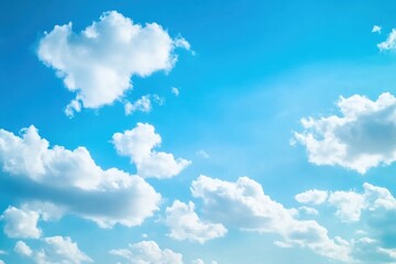 Fototapeta premium blue sky white cloud