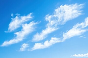 Obraz premium blue sky white cloud