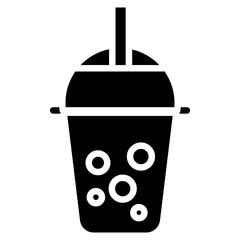 Bubble Tea Vector Icon