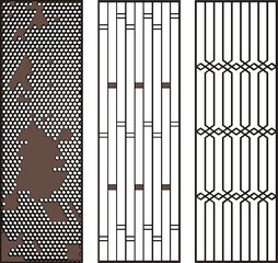sketch vector silhouette illustration background pattern cnc partition modern classic ethnic traditional