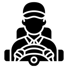 Driver Vector Icon