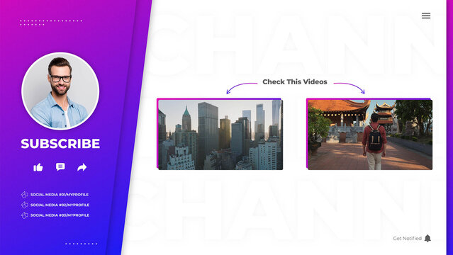 Corporate Gradient End Screen