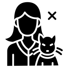 Pet Allergy Vector Icon