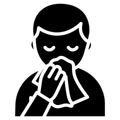 Pollen Allergy Vector Icon