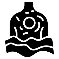 Watery Rash Vector Icon