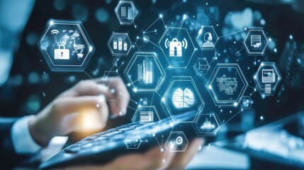 Digital Transformation, Data security, business intelligence, and network technology in the modern workplace