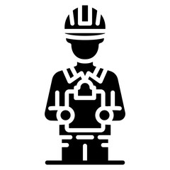 Dock Worker Vector Icon