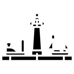 Harbor Basin Vector Icon