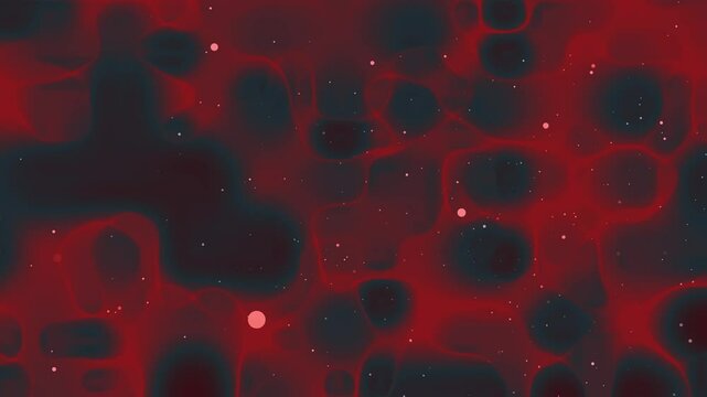 Red and plain black background with white dots Suitable for adding a modern touch and vibrancy to design projects. Great for digital backgrounds.