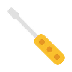 Screw driver flat icon