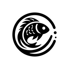 Stylized Fish in Circular Motion