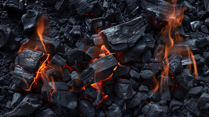 fire in the fireplace