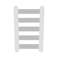 Step ladder flat icon