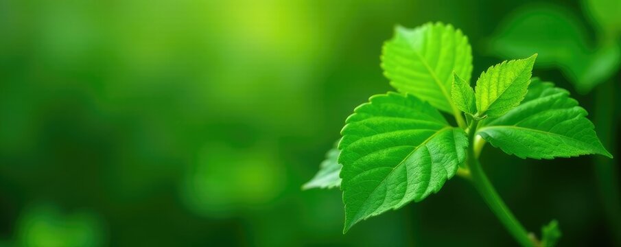 Freshly harvested daun sereh leaves on a green stem, greenery, freshly harvested