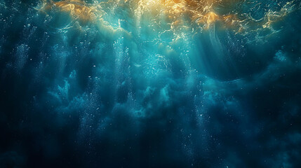 Fototapeta premium underwater world background