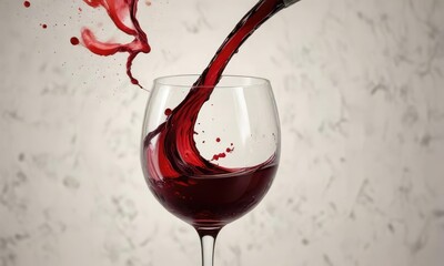 Whimsical wine stain illustrations in a playful style, watercolor, fun.