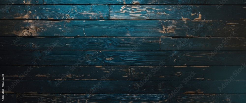 Aufkleber Dark wood plank floor texture with a rich grain pattern viewed from above creating a rustic and elegant background for various designs.
