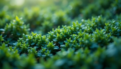 close up of green moss