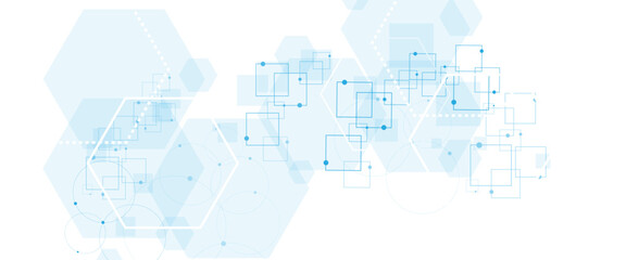 Abstract technology and science background design.