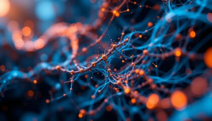 spider web with dew drops