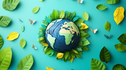 colorful eco friendly environment concept