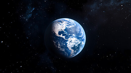 Obraz premium Earth seen from space