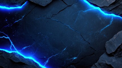 Starlit basalt background with dark stone texture and glowing constellation pattern