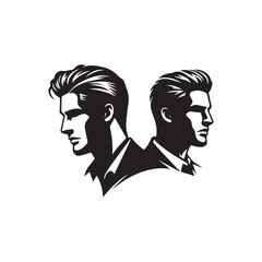 Vector Illustration of a Men