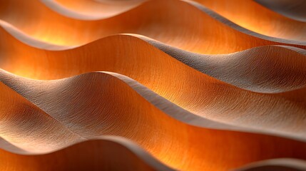 Abstract wooden waves, backlit texture,  interior design element