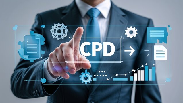 "CPD Continuing Professional Development Concept Image