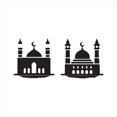 taj mahal vector illustration