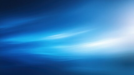 Clear blue sky with fluffy white clouds gently floating in a bright and serene atmosphere of tranquil nature