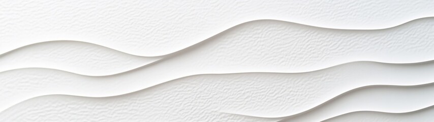 Fototapeta premium Abstract Textured Background with Flowing White Waves Design