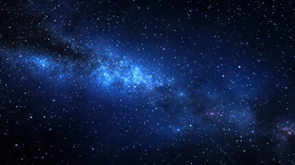 Obraz premium Cosmic expanse, night sky, nebula