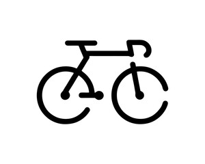Fototapeta premium bicycle icon vector illustration