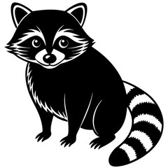 Raccoon looking mischievous