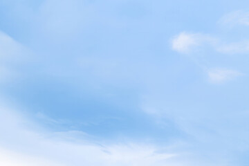 Fototapeta premium Tranquil blue sky embracing the horizon on a serene day