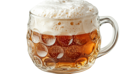 Enjoying a refreshing cold beverage in a cozy setting during the evening with friends and laughter