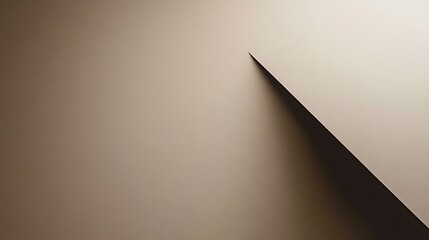 Abstract Beige and Brown Geometric Design