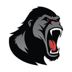 gorilla head icon 