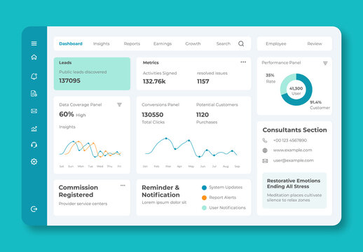 Data Analytics Management Dashboard