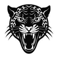 tiger head vector icon 